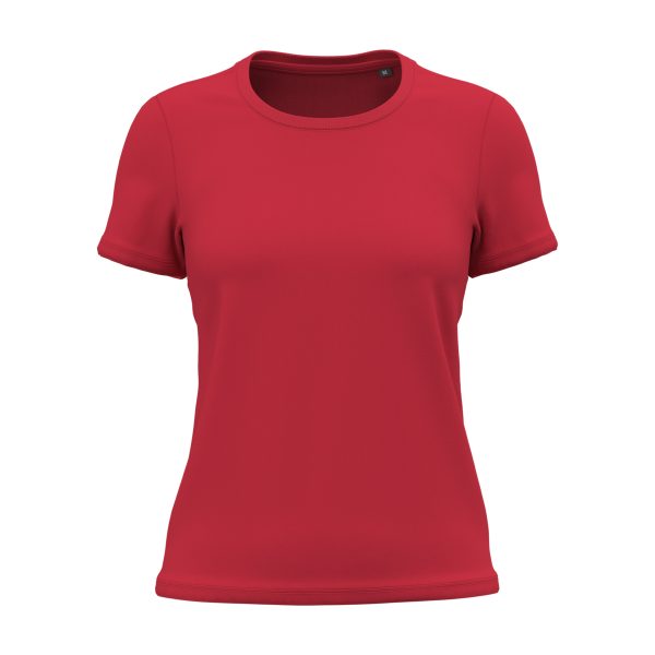 T-shirt-femme-Kariban-Bio150-coton-bio-rouge