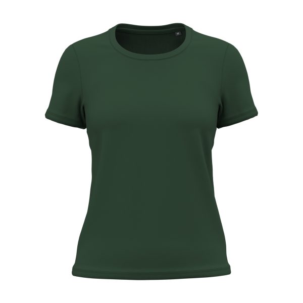 T-shirt-femme-Kariban-Bio150-coton-bio-vert-fonce