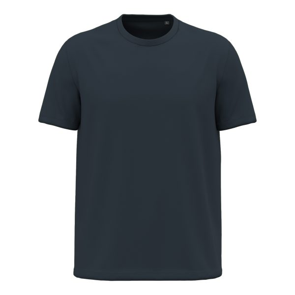 T-shirt-homme-Kariban-Bio150-coton-bio-bleu-marine