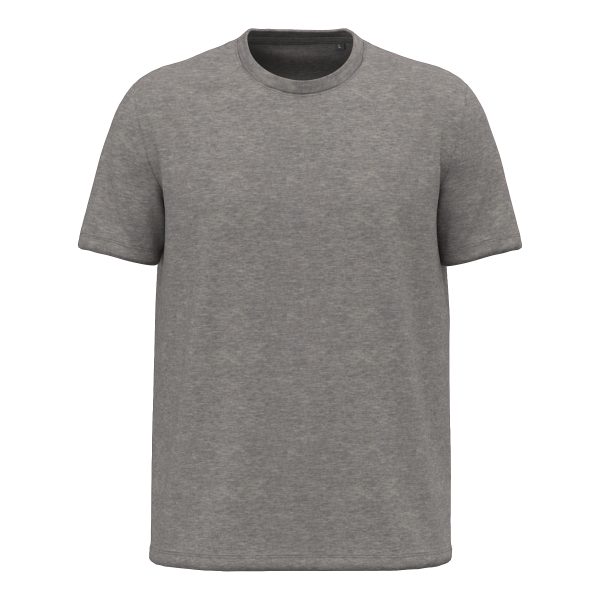 T-shirt-homme-Kariban-Bio150-coton-bio-gris