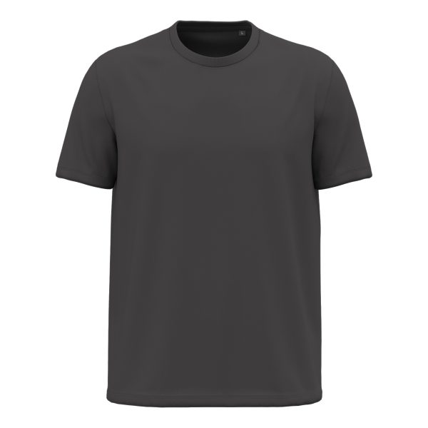 T-shirt-homme-Kariban-Bio150-coton-bio-gris-fonce