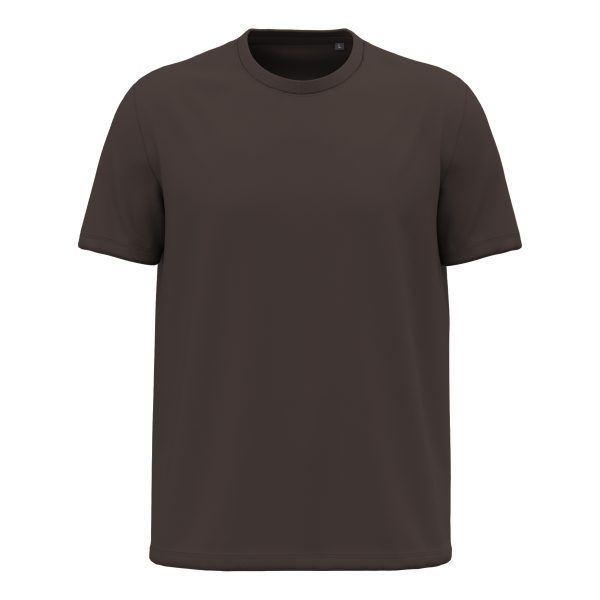 T-shirt-homme-Kariban-Bio150-coton-bio-marron