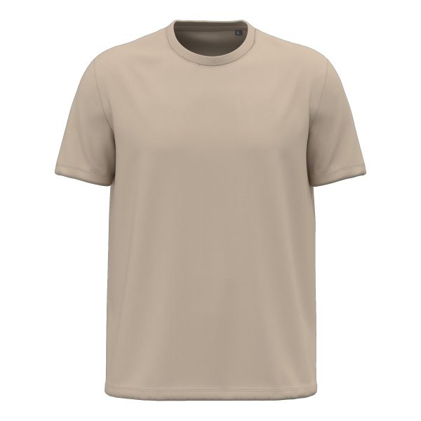 T-shirt-homme-Kariban-Bio150-coton-bio-marron-clair
