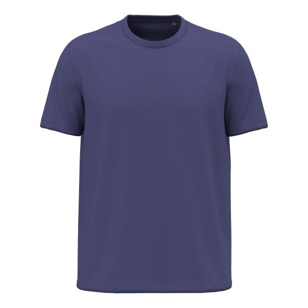 T-shirt-homme-Kariban-Bio150-coton-bio-prune