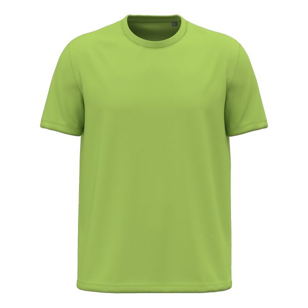 T-shirt-homme-Kariban-Bio150-coton-bio-vert-pomme